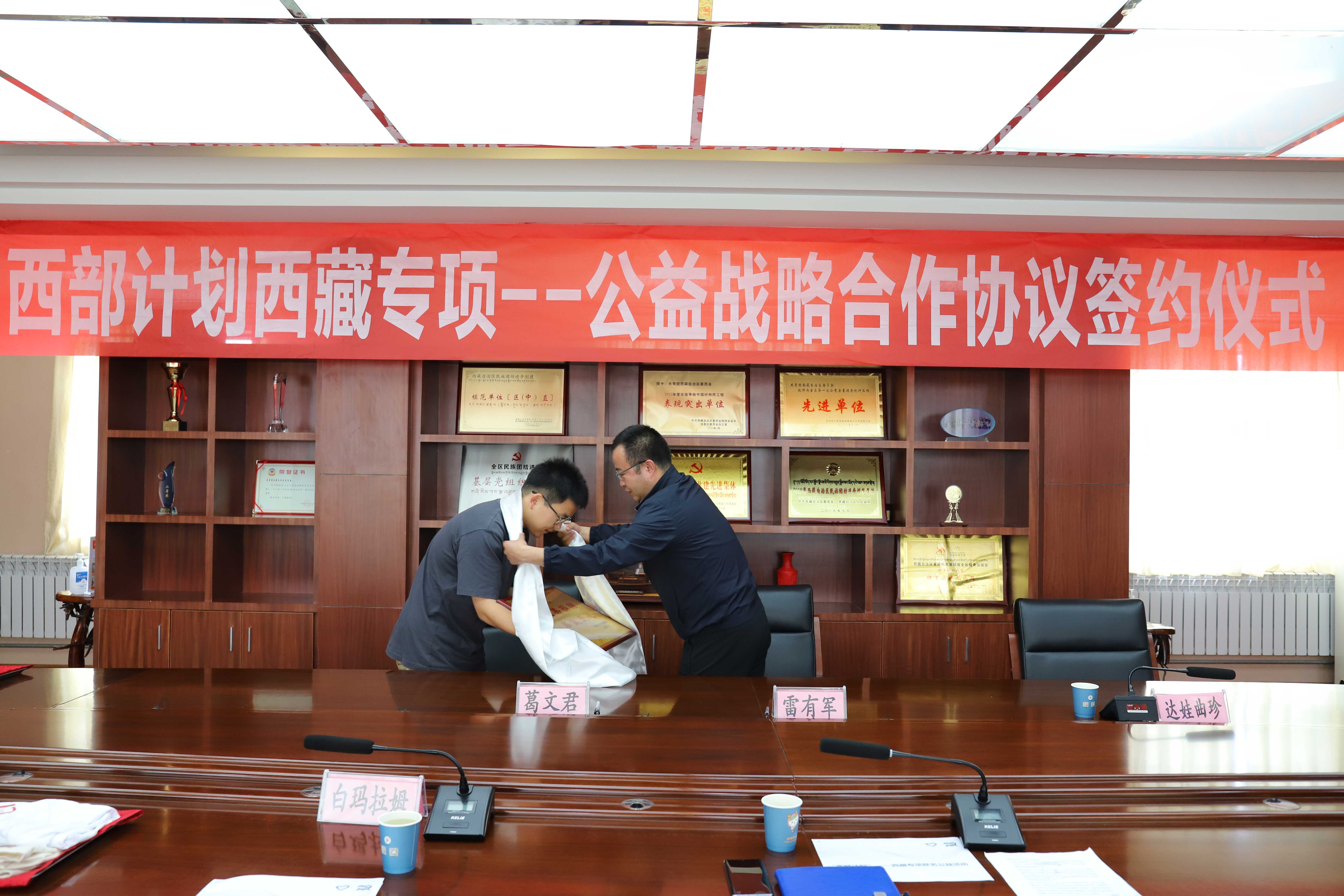 高原安公益 | 大学生志愿服务西部计划西藏专项公益战略合作签订(图5) 高原安公益 | 大学生志愿服务西部计划西藏专项公益战略合作签订(图5)